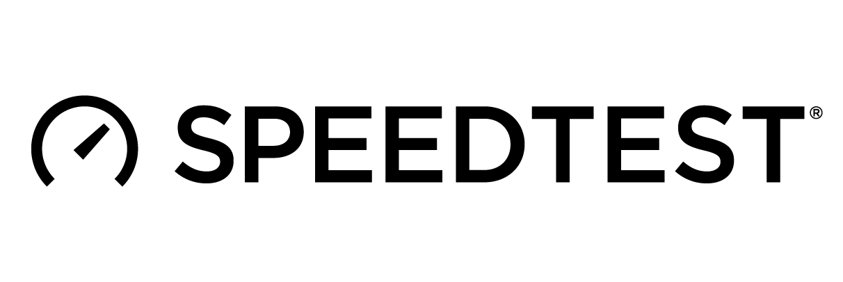 Speedtest horizontal button logo