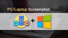 PC Laptop Screenshot Keys