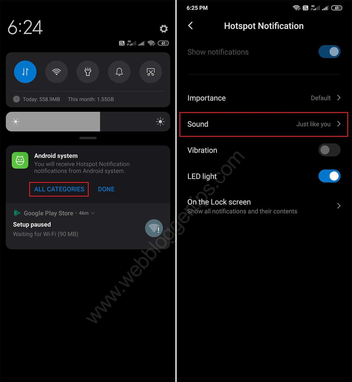 WiFi alert in redmi note 8 pro