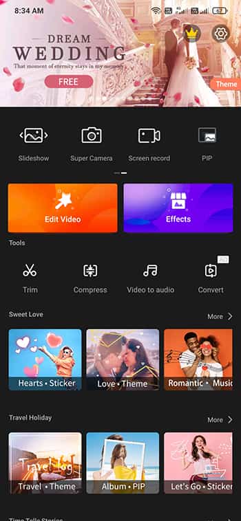 Videoshow app