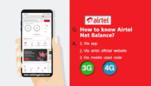 Airtel Internet Balance Check kaise kare