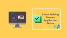 Driving Licence Application Status Check in Hindi