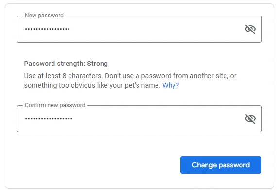 Google Passwords